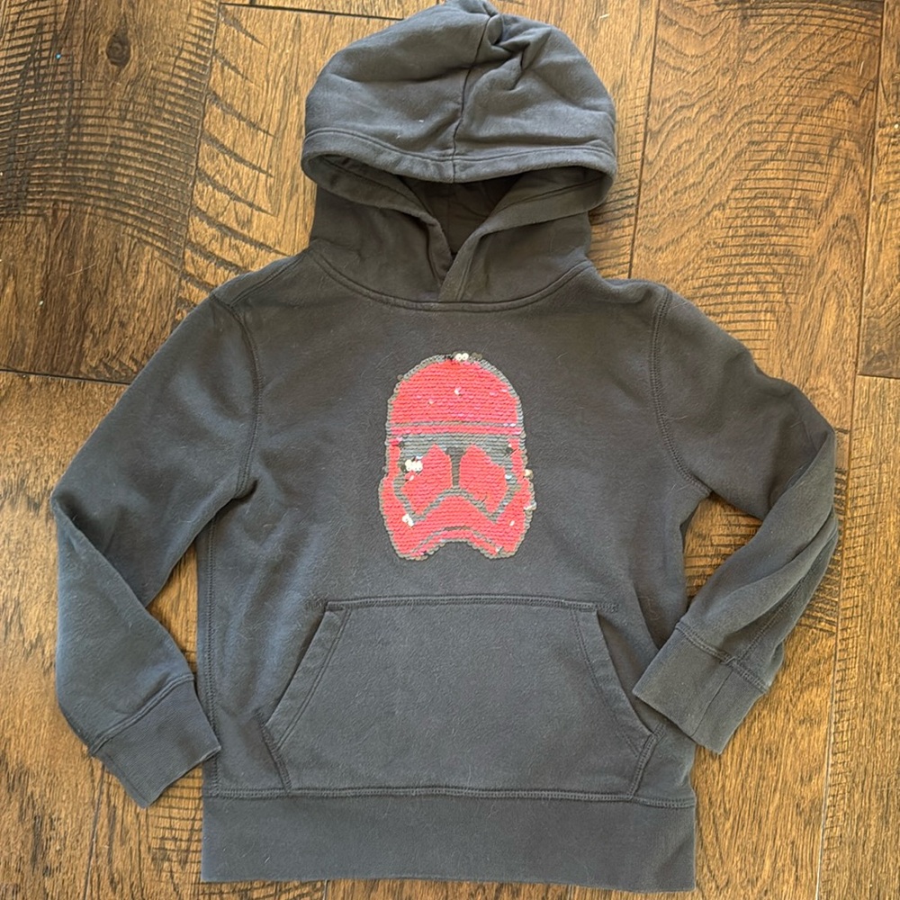 GAP Star Wars flip sequin hoodie